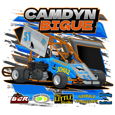 Camdyn Bigue | 2023 | Kiss-Cut Vinyl Decal 2