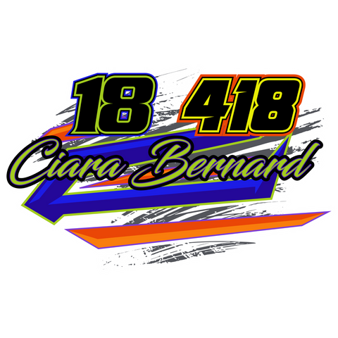 Ciara Bernard | 2023 | Kiss-Cut Vinyl Decal