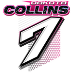 Dakota Collins | 2023 | Kiss-Cut Vinyl Decal