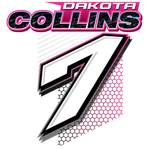 Dakota Collins | 2023 | Kiss-Cut Vinyl Decal