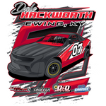 Dale Hackworth | 2023 | Kiss-Cut Vinyl Decal 2