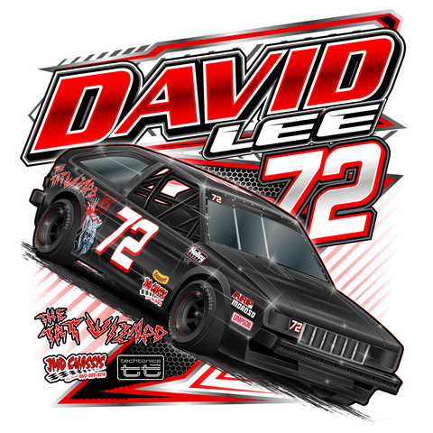 David Lee | 2023 | Kiss-Cut Vinyl Decal 2