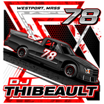 DJ Thibeault | 2023 | Kiss-Cut Vinyl Decal 2