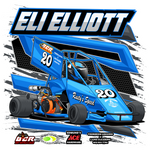 Eli Elliott | 20 | 2023 | Kiss-Cut Vinyl Decal 2