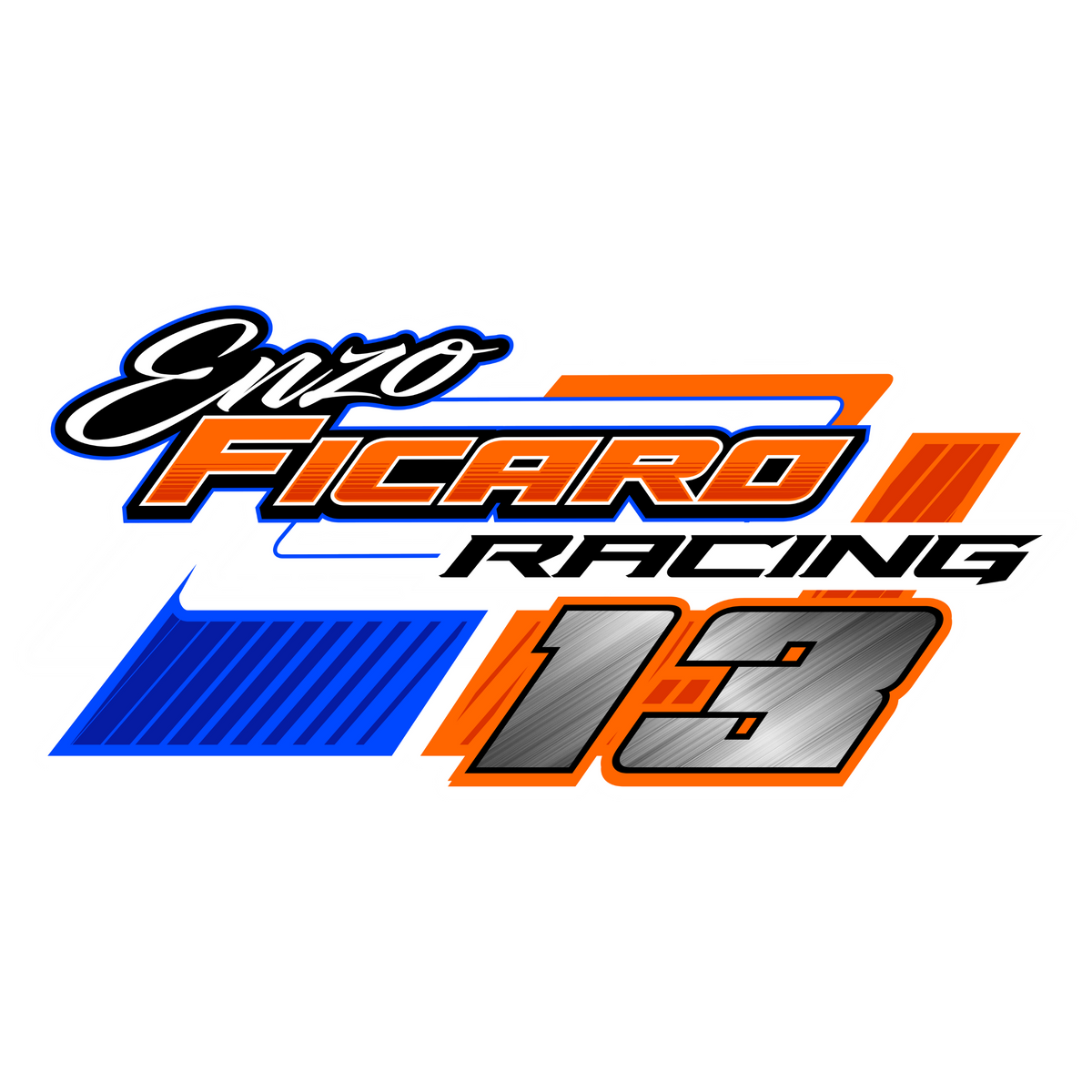 Enzo Ficaro | 2023 | Kiss-Cut Vinyl Decal – Five Star Racewear