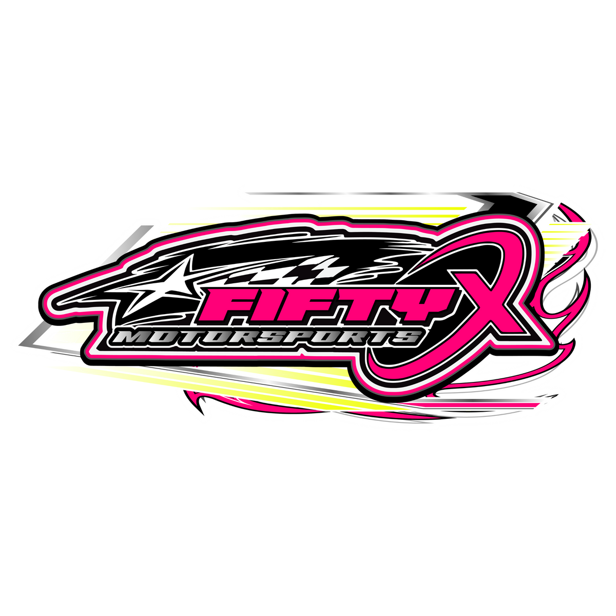 FiftyX Motorsports | 2023 | Kiss-Cut Vinyl Decal – Five Star Racewear