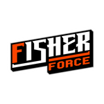 Fisher Force | Orange White | 2023 | Kiss-Cut Vinyl Decal