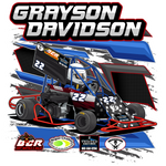 Grayson Davidson | 2023 | Kiss-Cut Vinyl Decal 2