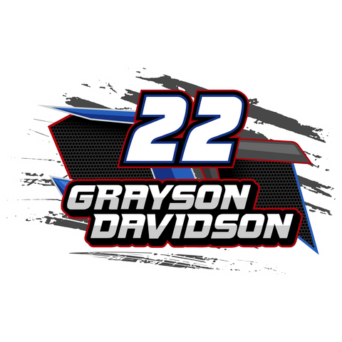 Grayson Davidson | 2023 | Kiss-Cut Vinyl Decal