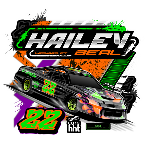 Hailey Beal | 2023 | Kiss-Cut Vinyl Decal 2