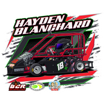 Hayden Blanchard | 2023 | Kiss-Cut Vinyl Decal 2