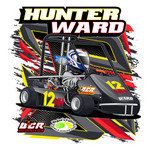 Hunter Ward | 2023 | Kiss-Cut Vinyl Decal 2