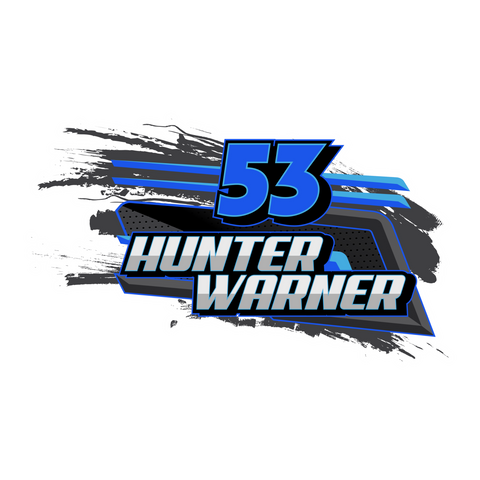 Hunter Warner | 2023 | Kiss-Cut Vinyl Decal