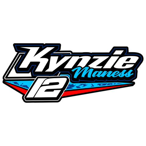 Kynzie Maness | Red | 2023 | Kiss-Cut Vinyl Decal