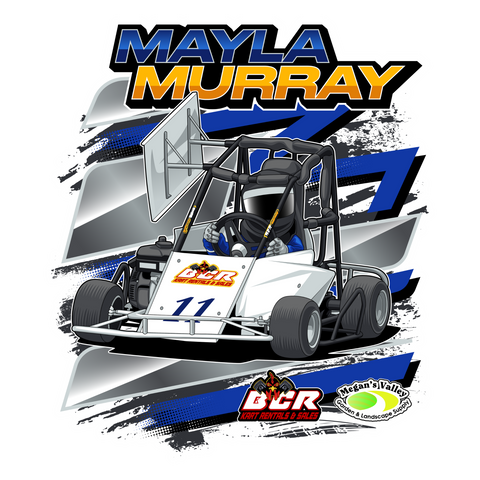 Mayla Murray | 2023 | Kiss-Cut Vinyl Decal 2