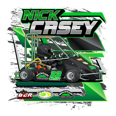 Nick Casey | 2023 | Kiss-Cut Vinyl Decal 2