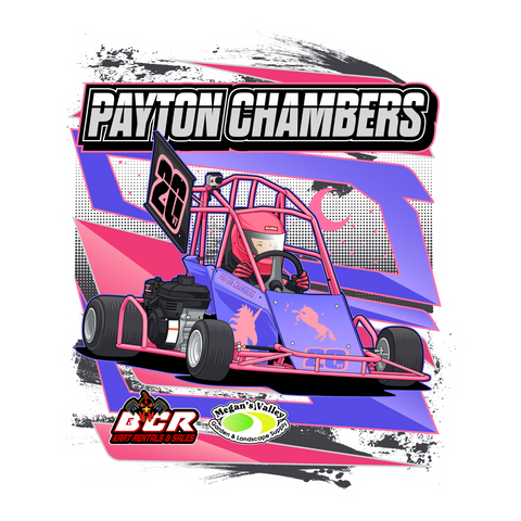 Peyton Chambers | 2023 | Kiss-Cut Vinyl Decal 2