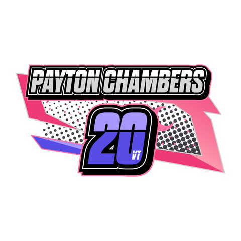 Peyton Chambers | 2023 | Kiss-Cut Vinyl Decal