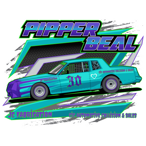 Pipper Beal | 2023 | Kiss-Cut Vinyl Decal 2