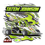 Tatem Johnson | TC | 2023 | Kiss-Cut Vinyl Decal 2