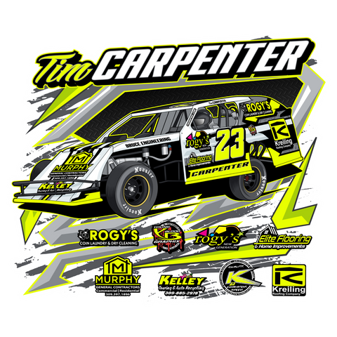 Tim Carpenter | 2023 | Kiss-Cut Vinyl Decal 2