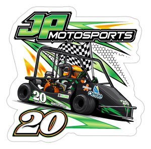 JP Motorsports | 2024 | Kiss-Cut Vinyl Decal 2