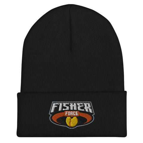 Fisher Force | Golden | Cuffed Beanie