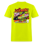 Brandon Tenski | 2023 | Adult T-Shirt - safety green