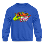 Brandon Tenski | 2023 | Youth Crewneck Sweatshirt - royal blue