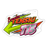 Brandon Tenski | 2023 | Sticker - white matte