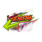 Brandon Tenski | 2023 | Sticker - transparent glossy