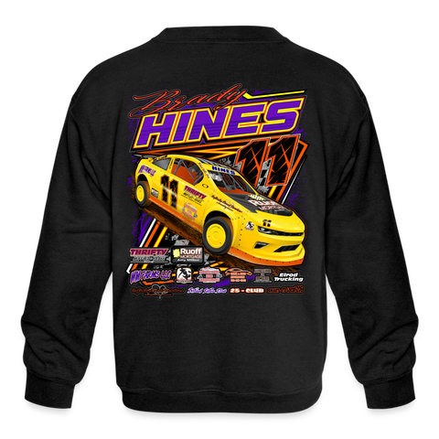 Brady Hines | 2023 | Youth Crewneck Sweatshirt - black