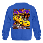 Brady Hines | 2023 | Youth Crewneck Sweatshirt - royal blue