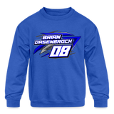 Brian Dasenbrock | 2023 | Youth Crewneck Sweatshirt - royal blue