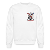 Joey Morrissette | Red 77 | 2023 | Adult Crewneck Sweatshirt - white