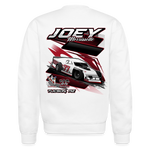 Joey Morrissette | Red 77 | 2023 | Adult Crewneck Sweatshirt - white