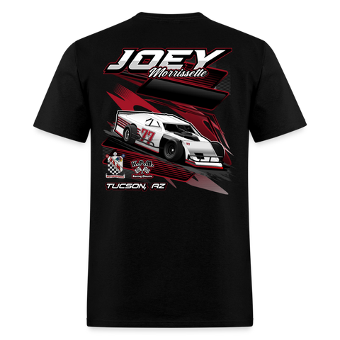 Joey Morrissette | Red 77 | 2023 | Adult T-Shirt - black