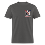 Joey Morrissette | Red 77 | 2023 | Adult T-Shirt - charcoal