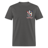 Joey Morrissette | Red 77 | 2023 | Adult T-Shirt - charcoal