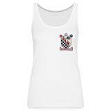 Joey Morrissette | Red 77 | 2023 | Women's Tank - white