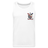 Joey Morrissette | Red 77 | 2023 | Men's Tank - white