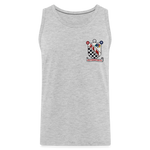 Joey Morrissette | Red 77 | 2023 | Men's Tank - heather gray