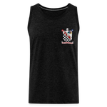 Joey Morrissette | Red 77 | 2023 | Men's Tank - charcoal grey