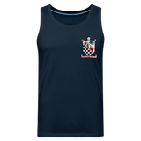 Joey Morrissette | Red 77 | 2023 | Men's Tank - deep navy