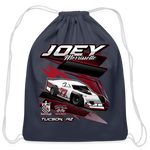 Joey Morrissette | Red 77 | 2023 | Cotton Drawstring Bag - navy