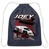 Joey Morrissette | Red 77 | 2023 | Cotton Drawstring Bag - navy