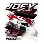 Joey Morrissette | Red 77 | 2023 | Sticker 2 - transparent glossy