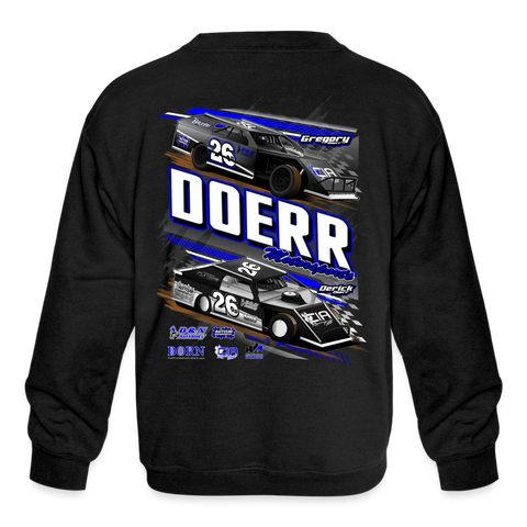 Doerr Racing | 2023 | Youth Crewneck Sweatshirt - black