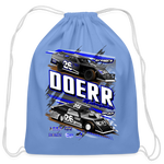 Doerr Racing | 2023 | Cotton Drawstring Bag - carolina blue