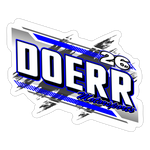 Doerr Racing | 2023 | Sticker - white matte